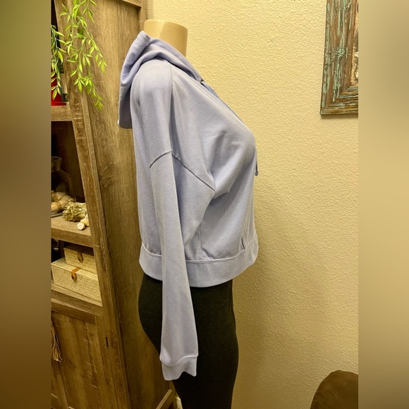 Nike Zip-up Crop sweater in Lilac Purple size S - Picture 6 of 11